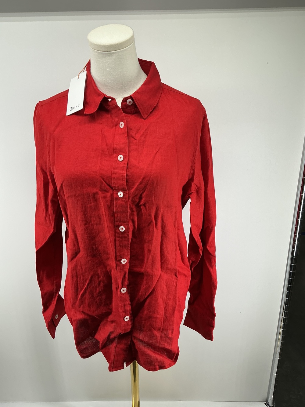 100% European Linen Long Sleeve Shirt